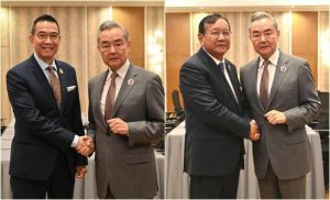 王毅分别同柬泰国外长通话 降温停火!