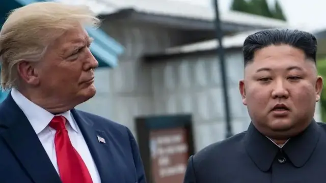 特朗普:鉴于和金正恩关系非常好, 将减少美韩军演